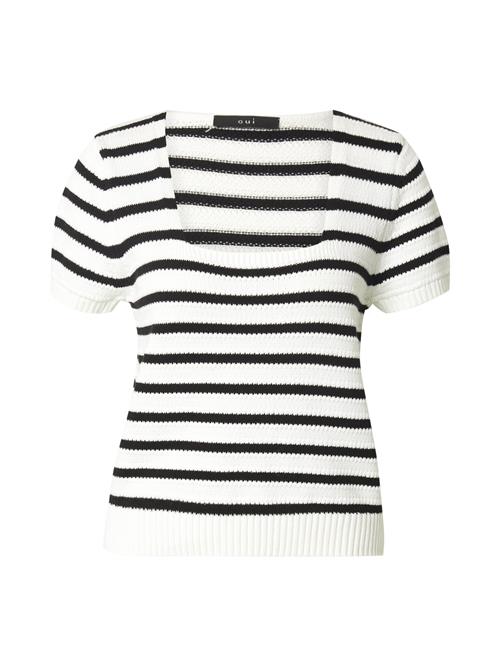 OUI Pullover  sort / hvid