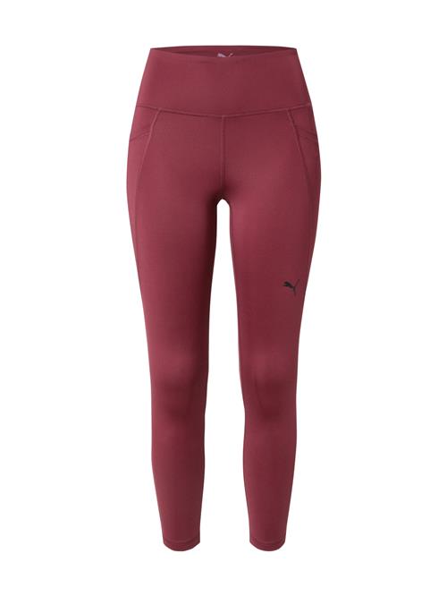 PUMA Sportsbukser 'Tad Essentials'  vinrød / sort