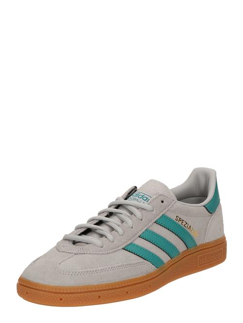 ADIDAS ORIGINALS Sneaker low 'HANDBALL SPEZIAL'  turkis / guld / grå
