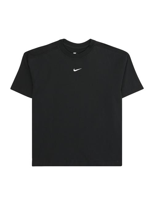 Nike Sportswear Bluser & t-shirts  sort / hvid