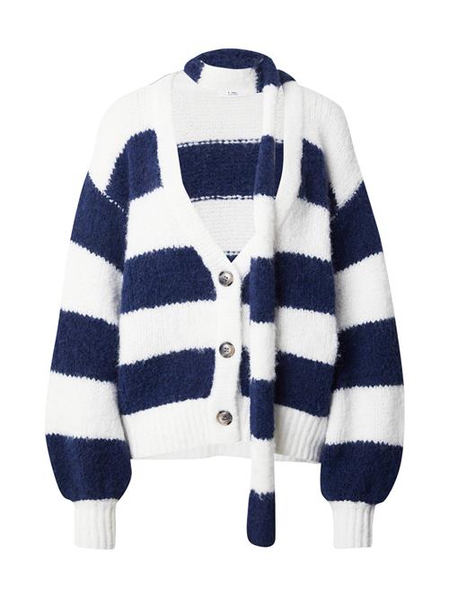 About You x Romina Palm Cardigan  marin / hvid