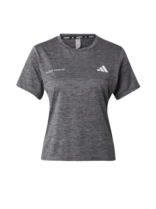 ADIDAS PERFORMANCE Funktionsbluse 'Own The Run'  sort / hvid