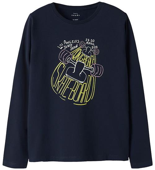 Name It T-shirt - NkmVux - Navy Blazer/Longbeach Skateboard