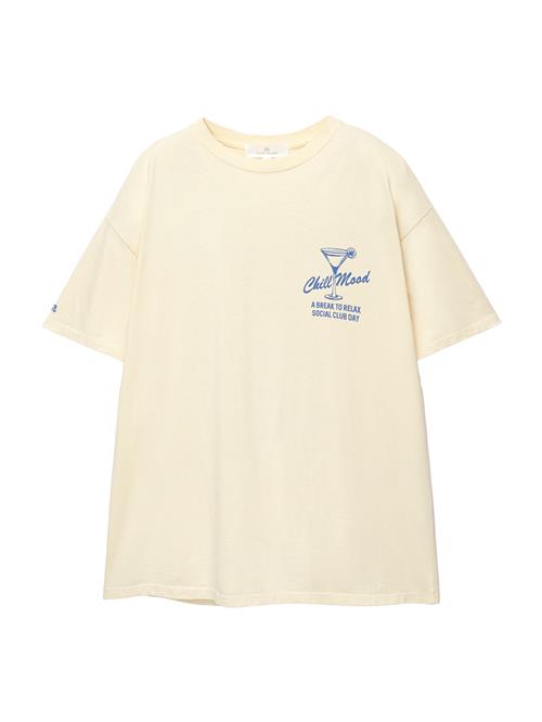 Pull&Bear Shirts 'PACIFIC'  blå / pastelgul