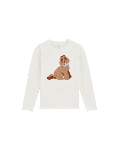WE Fashion Bluser & t-shirts  blandingsfarvet / hvid