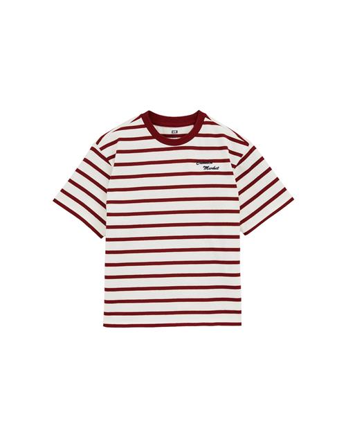 WE Fashion Bluser & t-shirts  navy / mørkerød / hvid