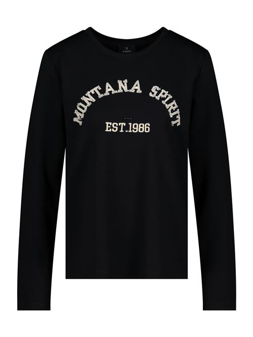 monari Sweatshirt  elfenben / sort