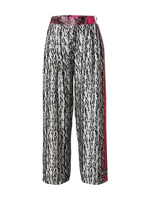 miss goodlife Bukser 'Animal Love'  mørk pink / sort / hvid