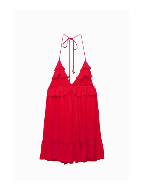Pull&Bear Sommerkjole  knaldrød