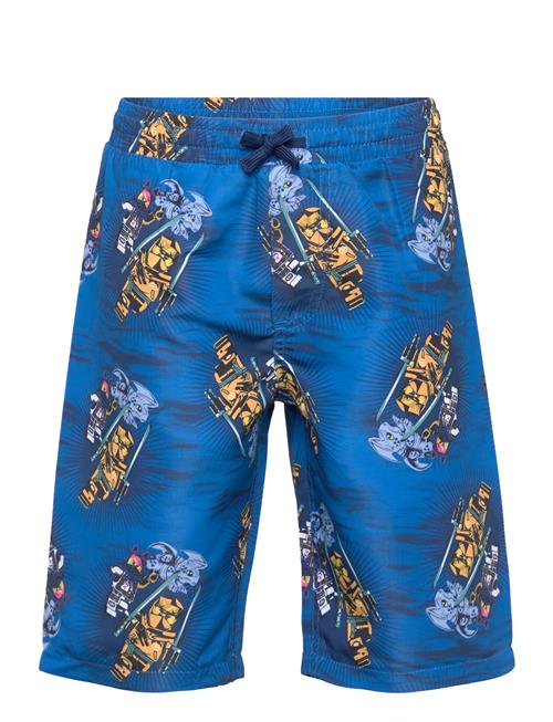 Se Lwarve 303 - Swim Shorts LEGO Kidswear Blue ved Booztlet