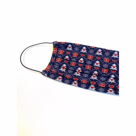 Se ONLY Stof Mundbind Christmas Blue hos SmartKidz