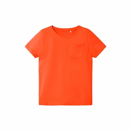 NAME IT Tee Vebbe Flame Red