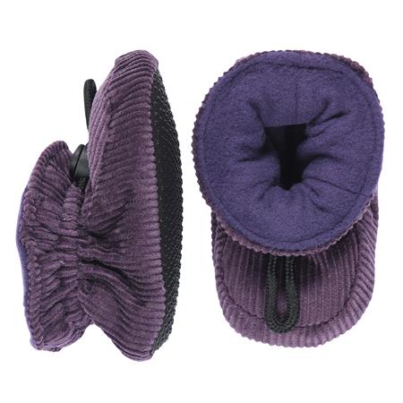 Se MELTON Velour Sutsko Dark Dusty Purple hos SmartKidz