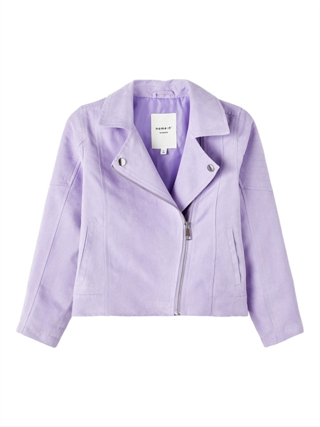 Se NAME IT Faux Suede Jakke Molly Sand Verbena hos SmartKidz