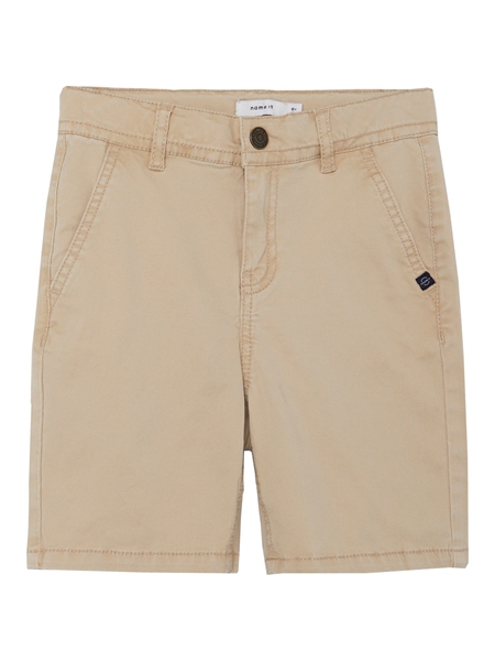 Se NAME IT Twill Shorts Silas Humus hos SmartKidz