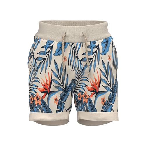 NAME IT Sweat Shorts Vermo Whitecap Gray
