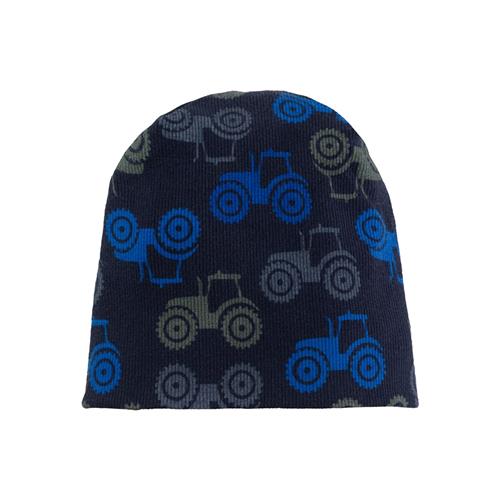 Se NAME IT Beanie Hue Marlow Traktor Dark Sapphire hos SmartKidz