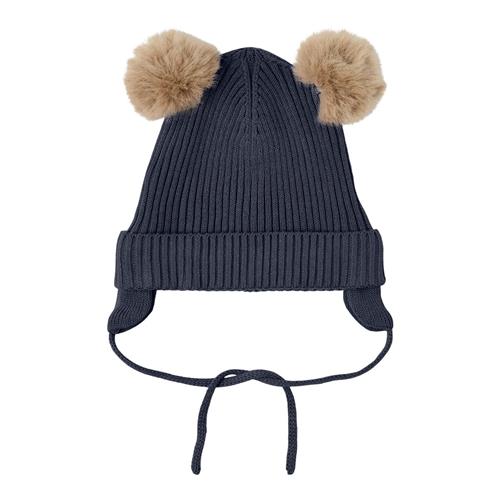 Se NAME IT Hue Med Kvaster Mara Dark Sapphire hos SmartKidz