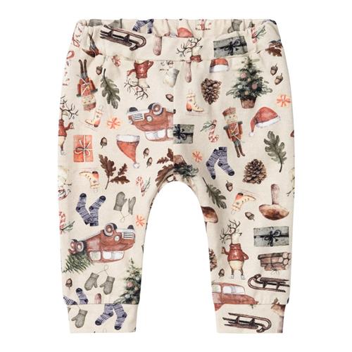 NAME IT Jule Baby Bukser Riccas Peyote Melange