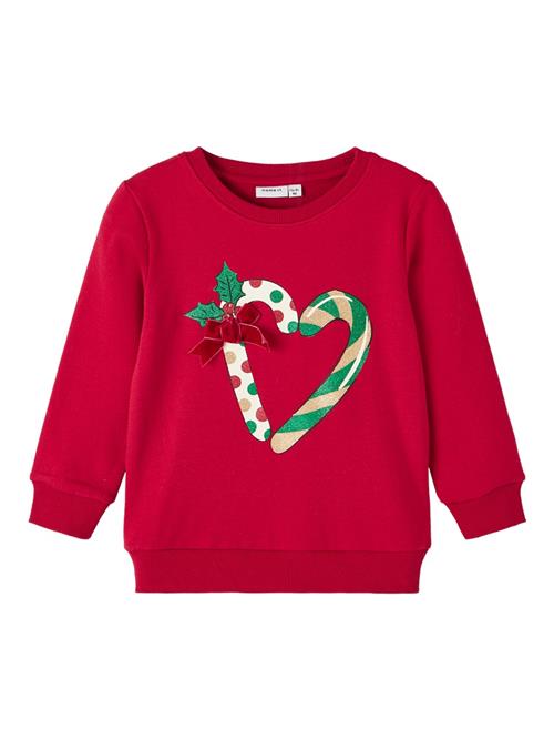 NAME IT Jule Sweatshirt Rosa Jester Red