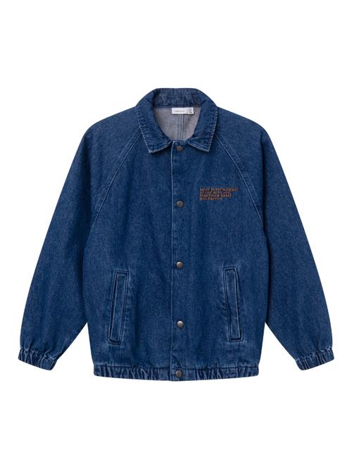 NAME IT Oversize Denim Overshirt Kasper Dark Blue