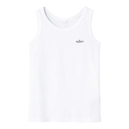 Se NAME IT Tank Top Ravia Bright White hos SmartKidz