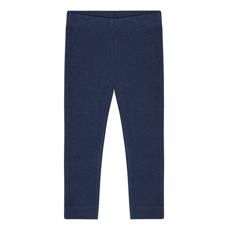 Se BIRKHOLM Rib Leggings Navy Blå hos SmartKidz
