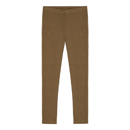 Se BIRKHOLM Rib Leggings Teak Brun hos SmartKidz