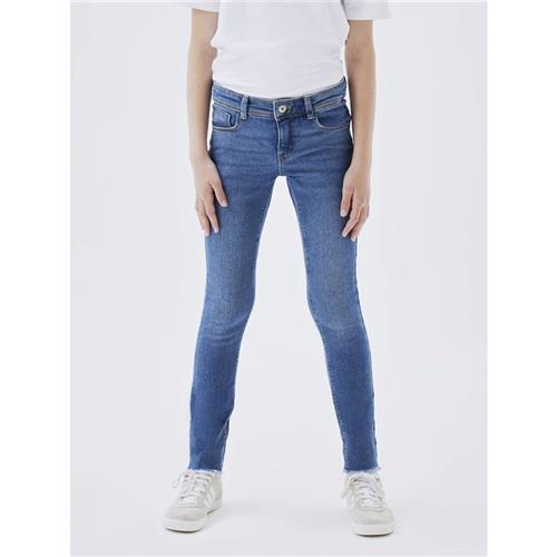 Se NAME IT Skinny Fit Jeans Polly Medium Blue hos SmartKidz