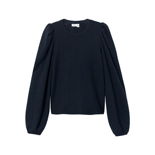 NAME IT Langærmet Bluse Bobbeline Dark Sapphire