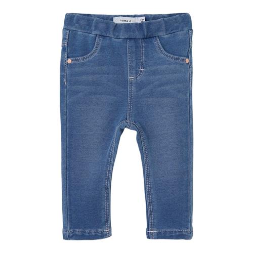 Se NAME IT Baby Jeggings Salli Medium Blue Denim hos SmartKidz