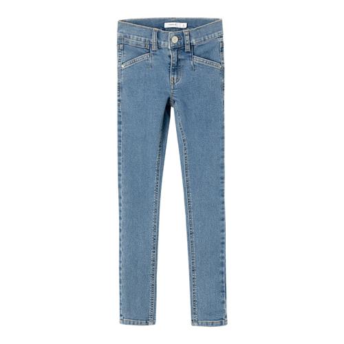 Se NAME IT Skinny Jeans Polly Medium Blue Denim hos SmartKidz