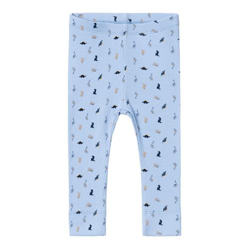 NAME IT Rib Leggings Dabbu Chambray Blue