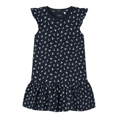 Se NAME IT Kortærmet Kjole Vida Dark Sapphire hos SmartKidz