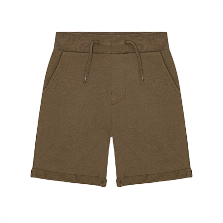 Se BIRKHOLM Sweat Shorts Teak Brun hos SmartKidz