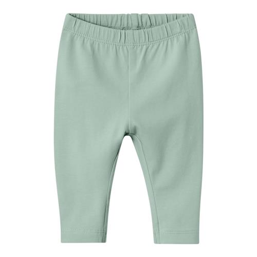 Se NAME IT Baby Leggings Vuvivian Silt Green hos SmartKidz