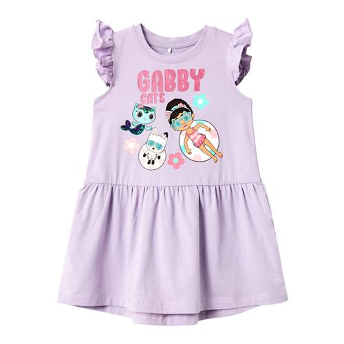NAME IT Gabby Cat Kjole Memma Orchid Petal