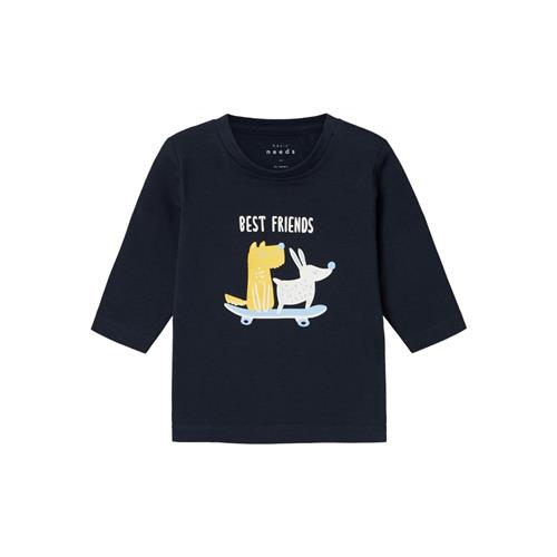 Se NAME IT Langærmet Bluse Vacion Dark Sapphire hos SmartKidz
