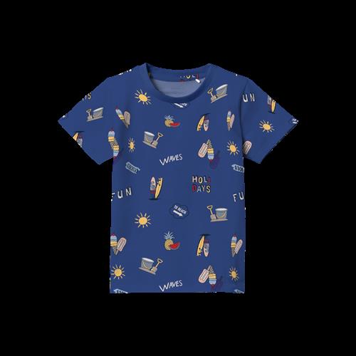 NAME IT T-Shirt Flyne Clematis Blue