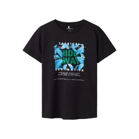 Se NAME IT T-Shirt Herra Black hos SmartKidz