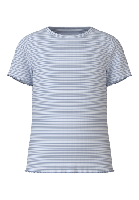 Se NAME IT Slim T-Shirt Vemma Chambray Blue hos SmartKidz