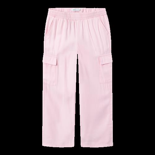 NAME IT Bløde Cargobukser Bella Parfait Pink