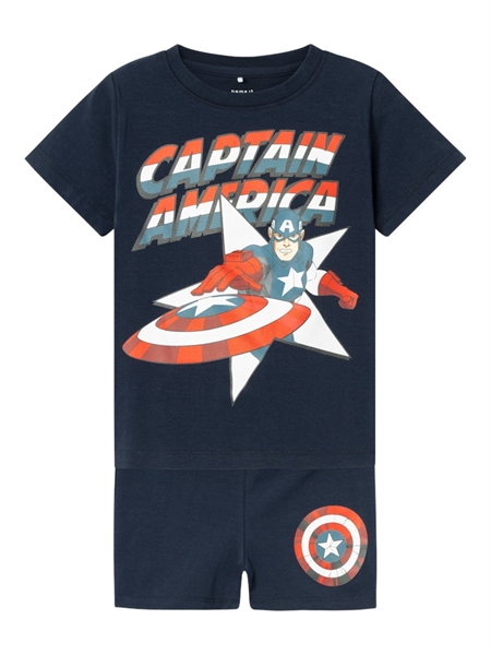 Se NAME IT Marvel Natsæt Anderson Dark Sapphire hos SmartKidz