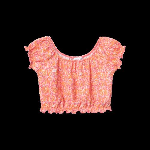 NAME IT Kort Top Junka Pink Power