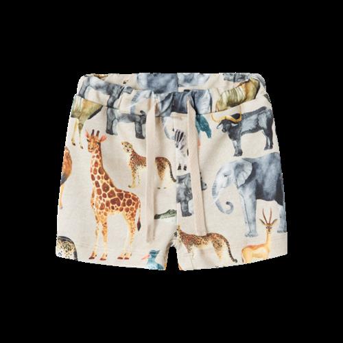 Se NAME IT Baby Shorts Jasen Peyote Melange hos SmartKidz