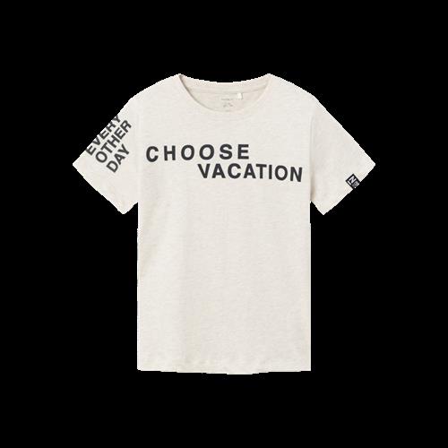 Se NAME IT Løs T-Shirt Jaksen Peyote Melange hos SmartKidz