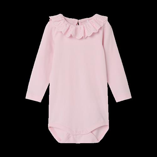 NAME IT Langærmet Body Jennas Parfait Pink