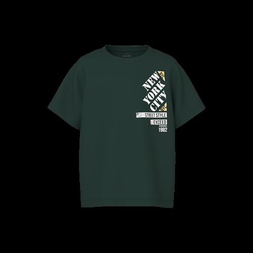 Se NAME IT Løs T-Shirt Vagno Pine Grove hos SmartKidz