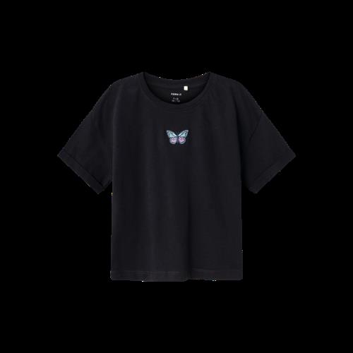 NAME IT Kort T-Shirt Kustine Black