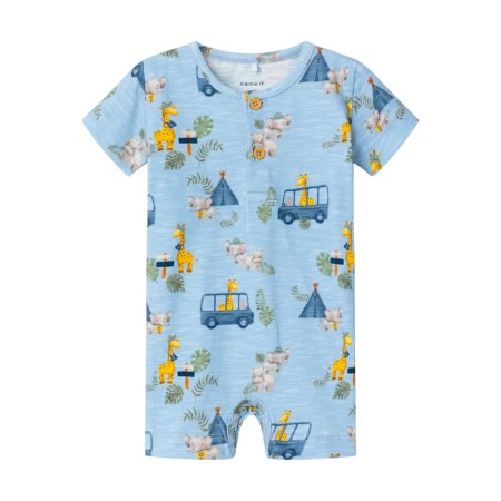Se NAME IT Sunsuit Hobin Chambray Blue hos SmartKidz